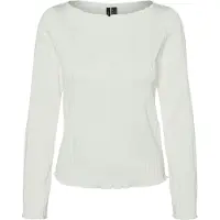 Vero Moda Asta Long Sleeve Blouse Blanc L Femme