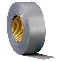 3M Ruban adhésif tissé Premium 389, 50 mm x 50 m, noir (50 mm)