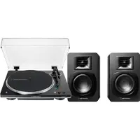 Audio-Technica Audio Technica AT-LP70xBT Noir + ATH-SP3X Noir
