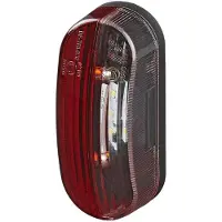 Proplus Feu de gabarit rouge/blanc 74x61mm droit plat sous blister