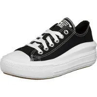 Converse Baskets basses 'Chuck Taylor All Star Move' noir / blanc