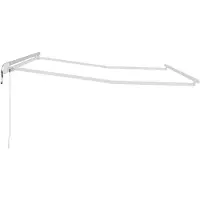 vidaXL Cadre de store blanc 300 x 250 cm aluminium