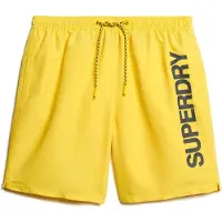 Superdry Sport Graphic 17´´ Swimming Shorts Jaune M Homme