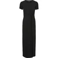 Vero Moda Robe Longue à Manches Courtes Ava Lulu Ancle Petite