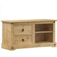 vidaXL Armoire TV Corona 100x40x52 cm Pin massif