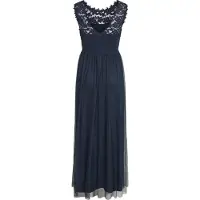 Vila Lynnea Maxi Sleeveless Dress Bleu 38 Femme