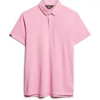 Superdry Studios Jersey Short Sleeve Polo Rose M Homme
