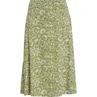 Vila Lise Jane Jupe midi taille haute Vert 38 Femme Vert 38
