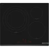 Bosch Table de cuisson à induction PID631HC1E 7400 W 3 zones noire