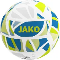 Jako Miniball Iconic weiß/blau/neongelb 1