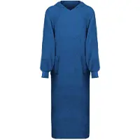 vidaXL Robe KINN Bleu marine XXL Coton