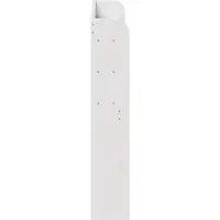 vidaXL Tête de lit avec étagères Blanc 75 cm Pin massif