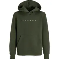 Jack & Jones Junior Sweat 'JJEStar' vert foncé / blanc