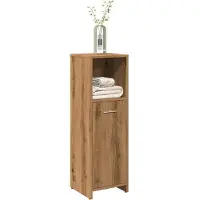 vidaXL Armoire de salle de bain Artisan-Chêne 30x30x95 cm Bois composite