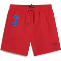 Superdry pour homme. M3010235A Maillot de bain en matière recyclée rouge (S), Beachwear, Polister recyclé, Durable