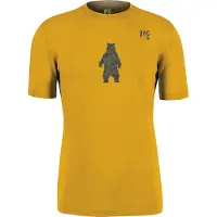 Karpos Wild Animal Short Sleeve T-shirt Jaune S Homme