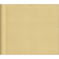 vidaXL Pare-vue pour balcon Sable 90x700 cm 100% Polyester-Oxford