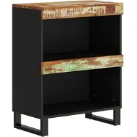 vidaXL Armoire latérale 60x33x75 cm bois massif de récupération