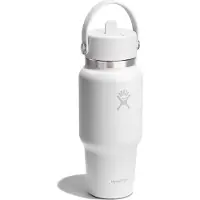 Hydroflask Wide Flex Straw Travel-24 Oz Bottle Cap Argenté 24 oz