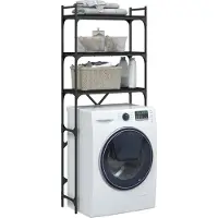 vidaXL Étagère de lave-linge chêne sonoma 67x25x163 cm bois ingénierie