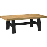 vidaXL Table basse NOAIN pieds en forme de A 120x60x40 cm pin massif