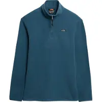 Superdry pour homme. M2014194A Polaire polaire bleu (S), Casuel, Polyester