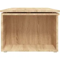 vidaXL Table basse Chêne sonoma 150x50x35 cm Bois d’ingénierie