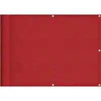 vidaXL Paravent de balcon rouge 75 x 700 cm 100 % polyester Oxford