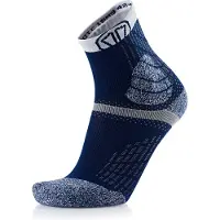 Sidas - Chaussettes de trail/running - Trail Protect Blue Marine/Grey - Taille 44-46 - Navy