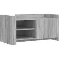 vidaXL Table basse Gris Sonoma 100x50x50 cm Bois composite