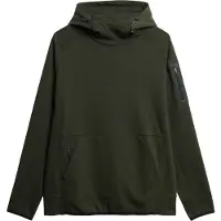 Superdry Tech Logo Loose Hoodie Vert L Homme