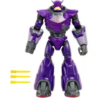 Mattel HJJ29 - Disney Pixar Lightyear - Figurine d'action Zurg avec son et lumière, 35 cm, Blaster Attack