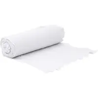 vidaXL Membrane géotextile blanc 1 x 50 m fibre de polyester