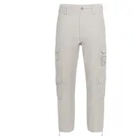 Brandit Pantalon cargo blanc denim