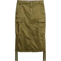 Superdry Cargo Midi Skirt Vert XS Femme