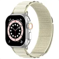 Accezz Bracelet en nylon Alpine Apple Watch | 38/40/41/42 mm - Lumière stellaire