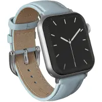 Burga Bracelet en cuir véritable Apple Watch | 38/40/41/42 mm - Dream / Silver