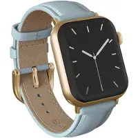 Burga Bracelet en cuir véritable Apple Watch | 38/40/41/42 mm - Dream / Gold