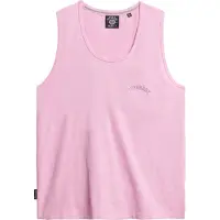 Superdry Femme Débardeur Teint en Pièce à Logo Essential Pink Taille: 38