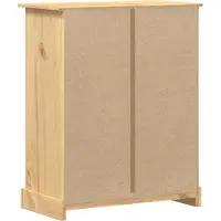 vidaXL Commode Corona 92x48x120 cm Pin massif