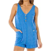 Rip Curl Classic Surf Sleeveless Romper Bleu XS Femme