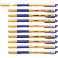 Stabilo Roller PointVisco , bleu, 10 p.