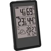 TFA-Dostmann Funkwetterstation, Station météo, Noir