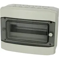Fibox MCE65 12M 7350003 Boîtier 318 x 258 x 142 Thermoplastique 1 pc. (Boîtier), Accessoires électroniques + boîtier, Transparent, Gris