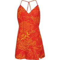 Superdry Vintage Mini Sleeveless Short Dress Rouge S Femme