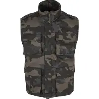 Brandit Gilet 'Ranger' noisette / gris / sapin