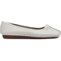 Clarks Freckle Ice Ballet Pumps Blanc EU 37 Femme
