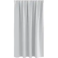vidaXL Rideaux occultants à œillets, 2 pièces, gris clair, polyester