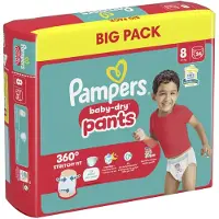 Pampers Baby Dry Pants (Taille 8, Pack, 34 pcs)