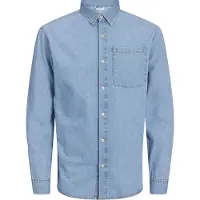 Jack & Jones Creek Akm 596 Long Sleeve Shirt Bleu 2XL Homme